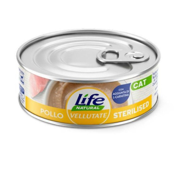 Life Cat Vellutate Sterilized Kurczak mokra karma dla kota 70 g