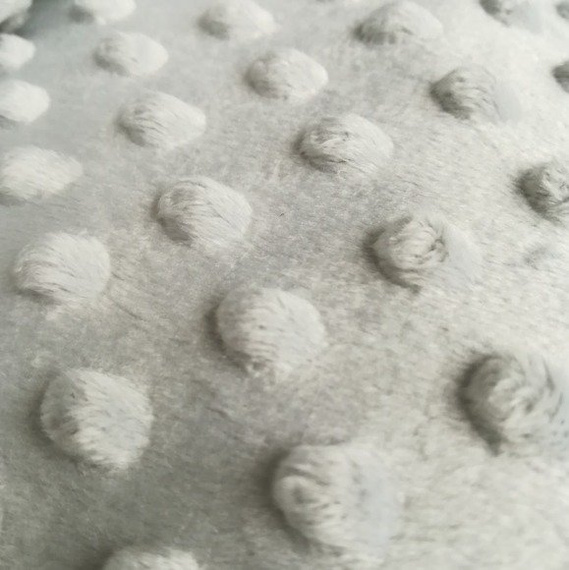 Legowisko dla psa lub kota - Lauren Design Norka Nel srebrny velvet 100 x 80 cm