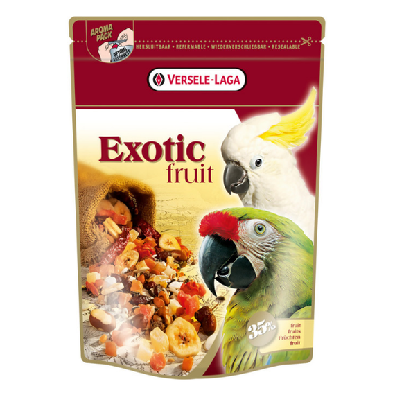 Versele-Laga Premium Prestige Parrots Exotic Fruit - mieszanka dla papug, op. 600 g