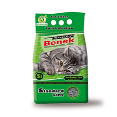 Super Benek Standard Zielony Las - bentonitowy żwirek dla kota 10 l