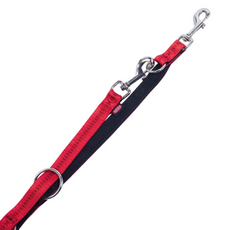 Nobby smycz Soft Grip regulowana 1cm/200cm czerwona
