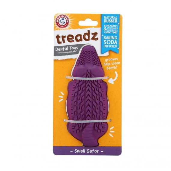 Super Treadz Gator Small - dentystyczna zabawka dla psa