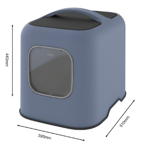 Rotho Toaleta dla kota BIALA kolor niebieski