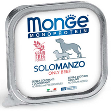 Monge Dog Solo Beef 150g - monoproteinowa mokra karma dla psów