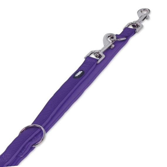 Nobby smycz regulowana Classic Preno fioletowa 2cm/200cm