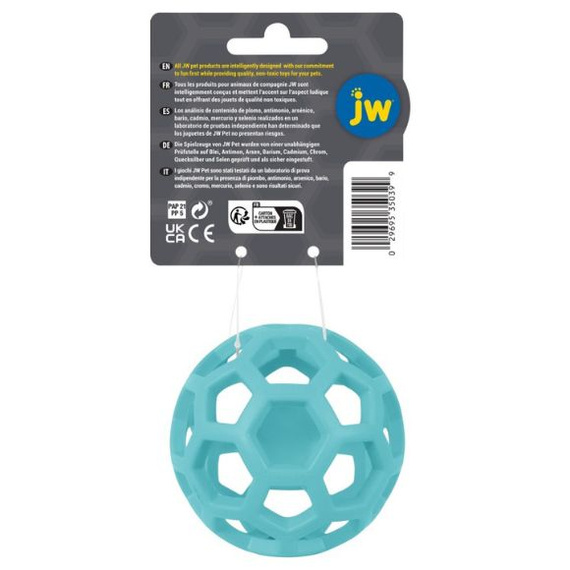 Piłka Hol-ee Roller Small Teal - zabawka dla psa