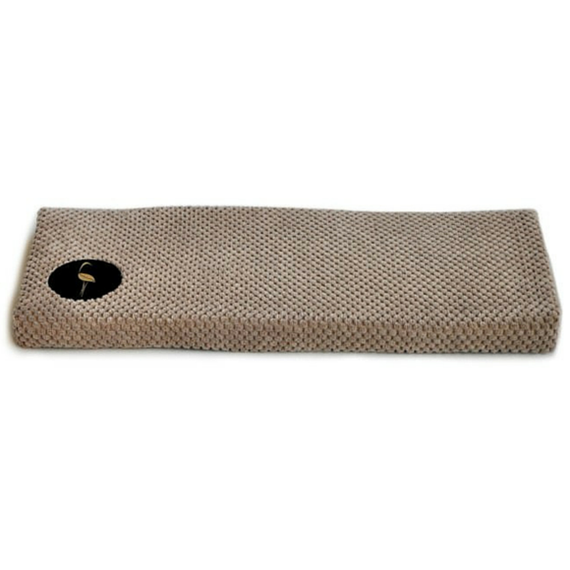 Materac na parapet dla kota Lauren design CLEO 50x20cm beżowy