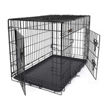 FEANDREA Klatka dla psa 106 x 70 x 77,5 cm