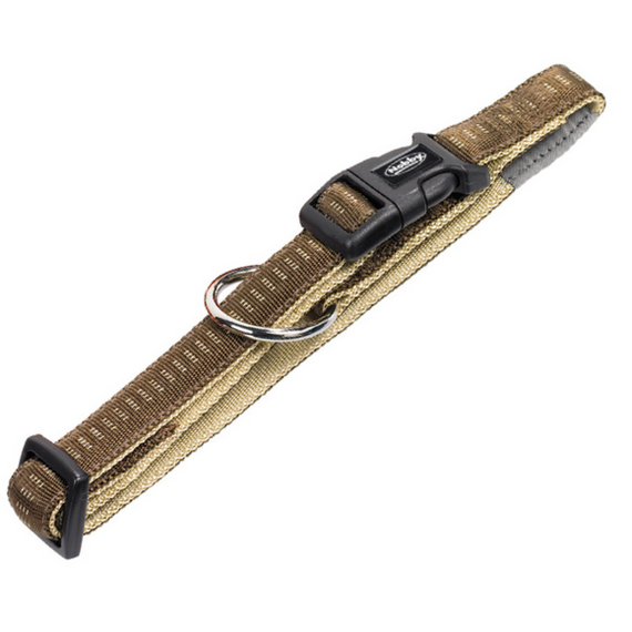 Nobby Obroża Soft Grip 10mm/30cm brązowa