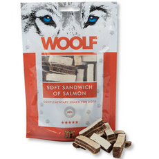 Woolf Soft Sandwich of Salmon - przysmaki dla psa z łososiem, op. 100 g