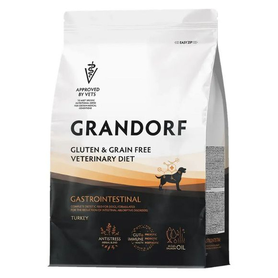 Grandorf Veterinary Diet Dog Gastrointestinal Turkey 1 kg