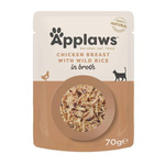 Applaws Chicken selection in broth 12x70g - zestaw wilgotnych karm dla kotów (kurczak)