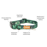 Lauren design Regulowana obroża dla psa L 40-55cm kolekcja Forest