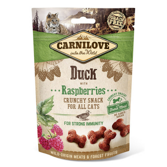 Carnilove Soft Snack - przysmak dla kota kaczka z malinami