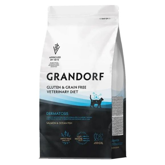 Grandorf Veterinary Diet Dermatosis Salmon & Ocean Fish 2 kg