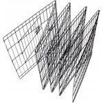 Kojec Metalowy 8 Paneli 61x61 cm – Składany