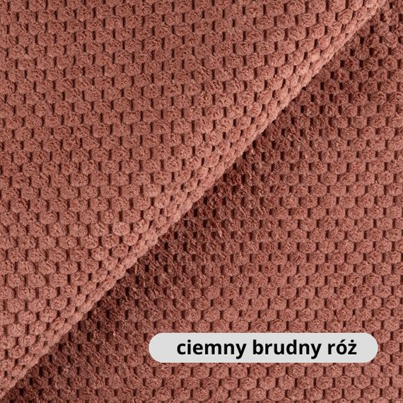 Cat's Atelier Półka na ścianę dla kota fala symetryczna lewa 75cm - ciemny brudny róż