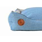 Lauren Design CEZAR - kanapa dla psa niebieska 95/80cm