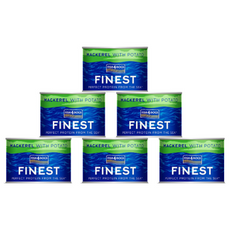 Fish4Dogs Finest Mackrel with Potato - makrela z ziemniakami - zestaw 12x185g