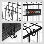 FEANDREA Klatka dla psa 106 x 70 x 77,5 cm