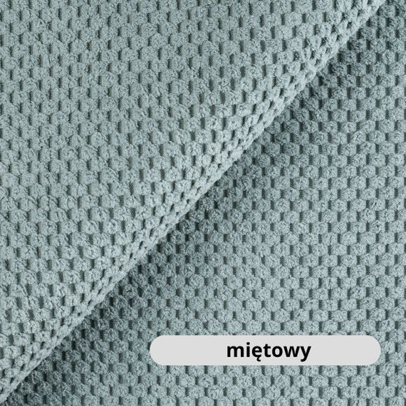 Cat's Atelier Półka na ścianę dla kota fala symetryczna lewa 75cm - miętowa