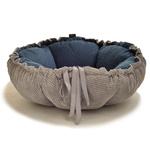 Lauren design legowisko Daisy 65cm - legowisko dla psa lub kota granatowo-szare
