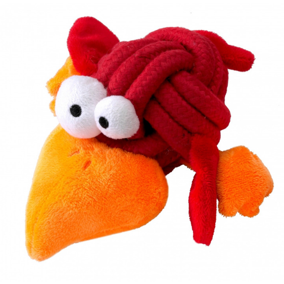 Coockoo Bobble 8,5 cm - zabawka dla psów kolor czerwony