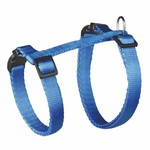 Szelki nylonowe gładkie dla kota regulowane, ze smyczą - Trixie