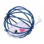 Pluszowa myszka w kulce - zabawka dla kota - Trixie