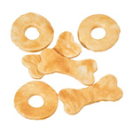 Nothin to Hide krążki i kostki Kurczak 12 sztuk - kolagenowe gryzaki dla psów