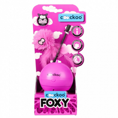 Coockoo Foxy Magic Ball - różowa zabawka dla kotów