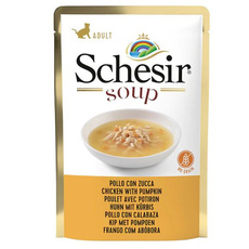 Schesir Mokra Karma dla Kota Kurczak, Dynia sasz. 85 g