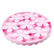 DUVO+ mata węchowa silikonowa Camellia dla psa 20 × 20 cm – różowa