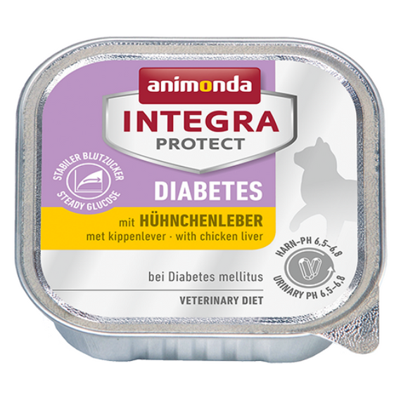 Animonda Cat Integra Diabetes karma z kurczakiem dla kotów chorujących na cukrzycę