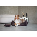 Milano Brown legowisko ortopedyczne dla psa i kota - rozmiar M