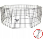 Kojec Metalowy 8 Paneli 61x61 cm – Składany