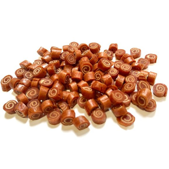 Alda Mini roladka królik-dorsz-kaczka 0,5 kg – przysmak dla psa