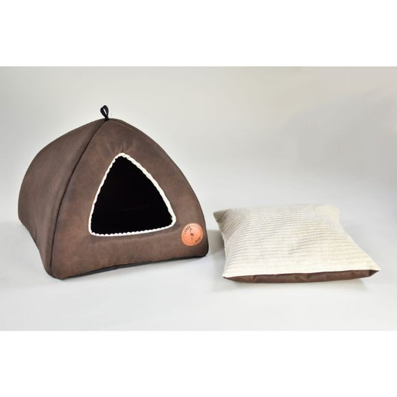 Budka dla kota lub psa 50x50cm Lauren Design BELLA brąz