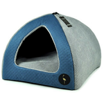 Budka dla kota lub psa 50x50cm granatowa Lauren design BELLA