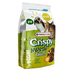Versele-Laga Crispy Muesli Rabbits pokarm dla królików i królików miniaturowych, op.2,75 kg