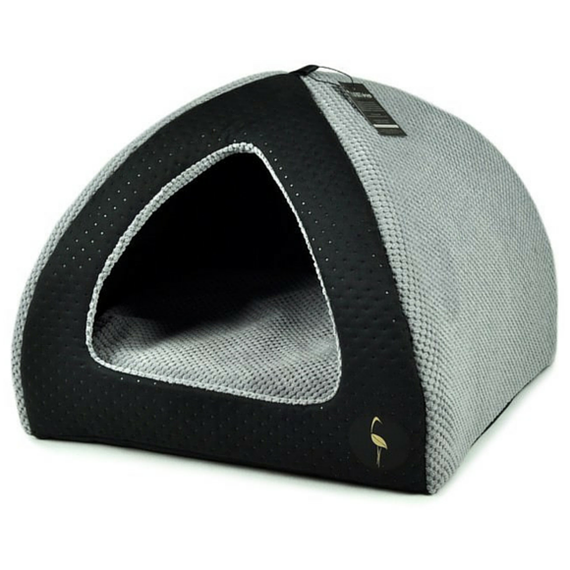 Budka dla kota lub psa 40x40cm czarna Lauren design BELLA