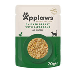 Applaws Chicken selection in broth 12x70g - zestaw wilgotnych karm dla kotów (kurczak)