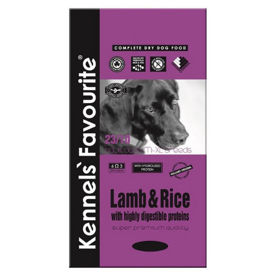 Kennels’ Favourite Lamb & Rice 20kg