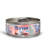 Monge Jelly Tuna Shrimps karma dla kotów Tuńczyk Krewetki 24x80g