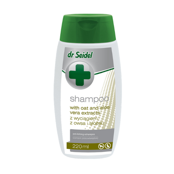 Dr Seidel szampon dla psów z wyciągiem z owsa i aloesu op. 220 ml