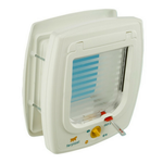 Drzwi dla kota Ferplast Swing 7S w kolorze białym