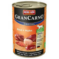 Animonda Gran Carno wołowina z kurczakiem karma dla psa puszka 400g