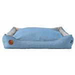 Lauren Design CEZAR - kanapa dla psa niebieska 110/90cm