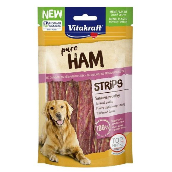 Vitakraft Pure Ham 80g przysmaki z szynką dla psa 