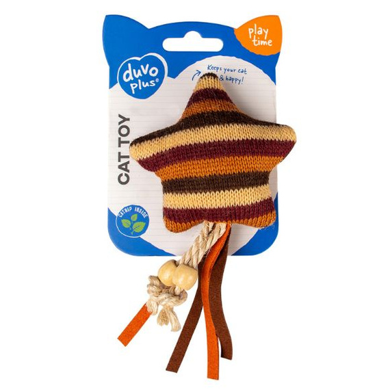Duvo+ zabawka dla kota gwiazdka z ogonkami